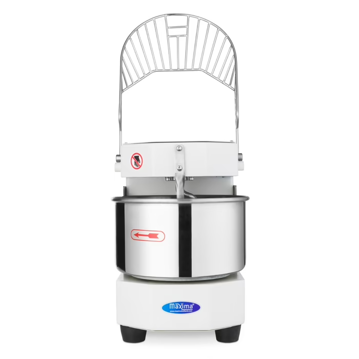 Maxima Pétrin à spirale / pétrin à pâte 8L 4,5 kg de pâte blanc – Image 5