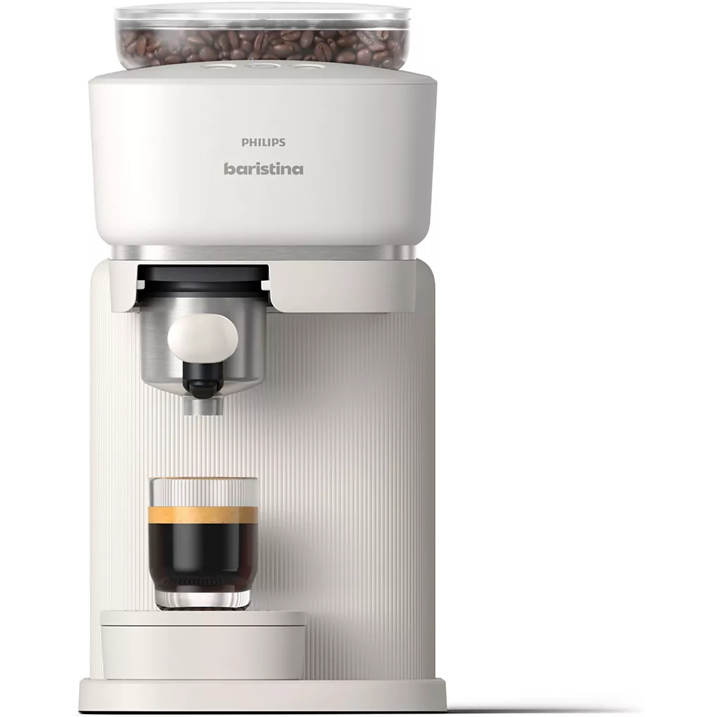 Machine à expresso PHILIPS Baristina BAR300/00 cafetière à grain Blanche – Image 9