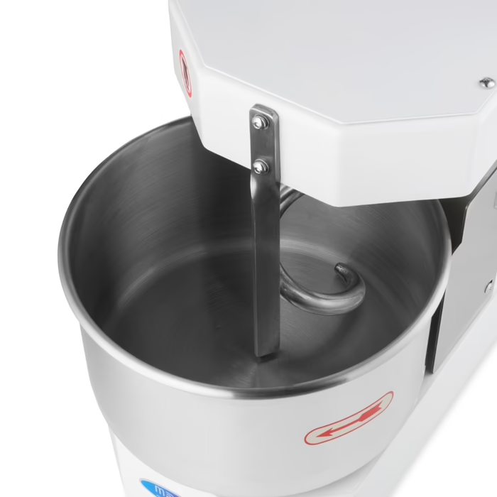 Maxima Pétrin à spirale / pétrin à pâte 8L 4,5 kg de pâte blanc – Image 9