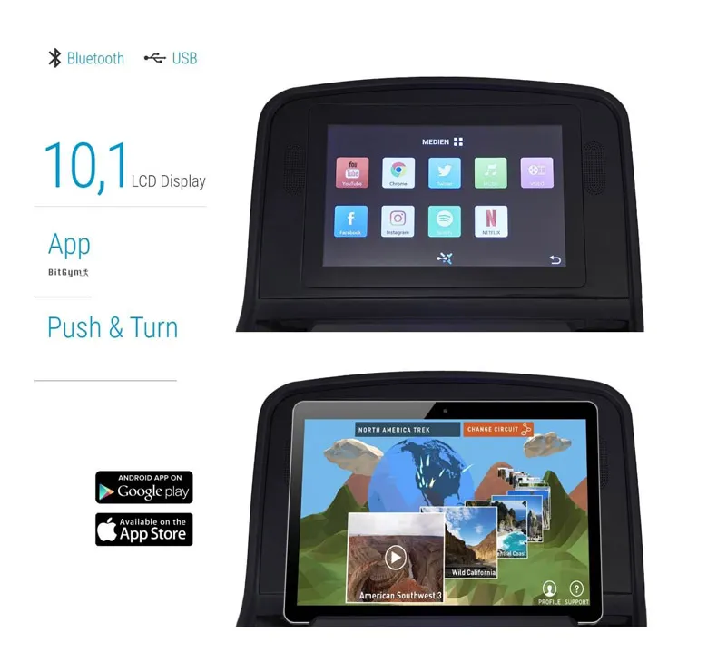 Tapis de Course Finnlo Performance 10.1" TFT – Image 8
