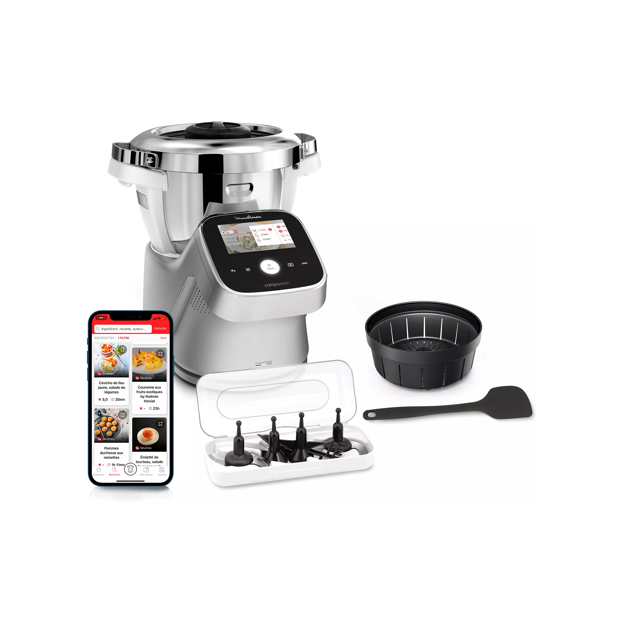 Robot cuiseur Moulinex I Companion Touch Pro HF93ECF0